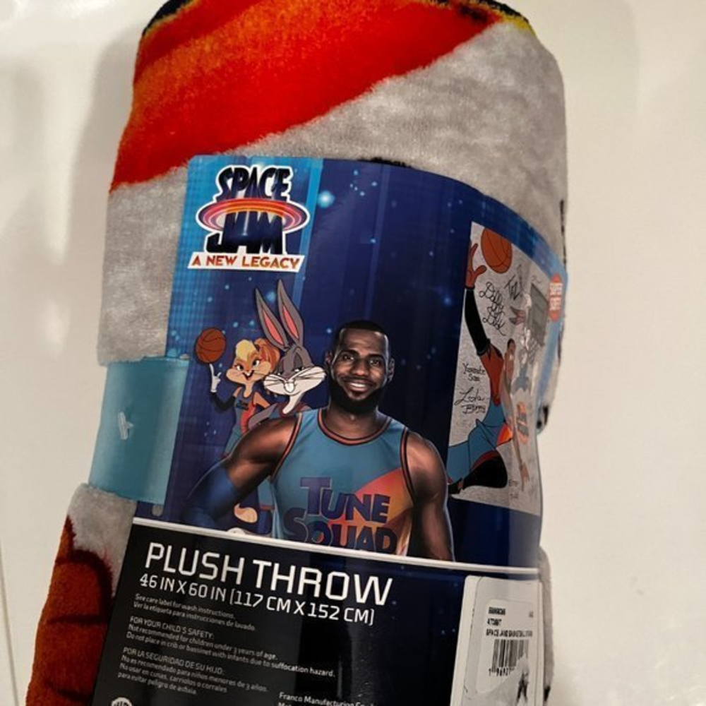 Space Jam‎ Super Soft Plus Throw (new)